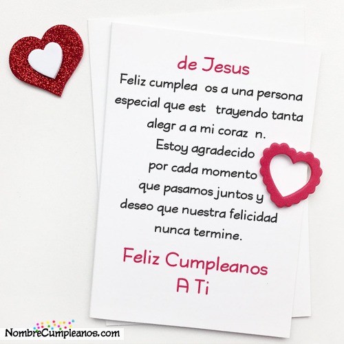 Feliz Cumpleaños De Jesus Tartas Tarjetas Deseos