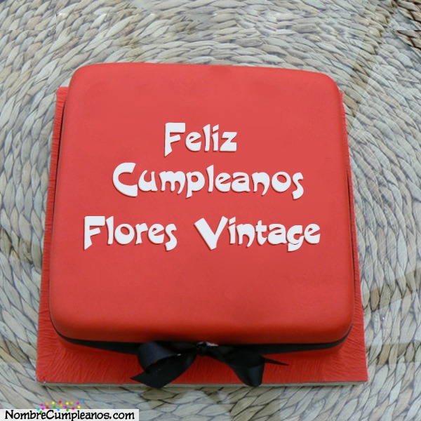 Feliz Cumplea Os Flores Vintage Tartas Tarjetas Deseos